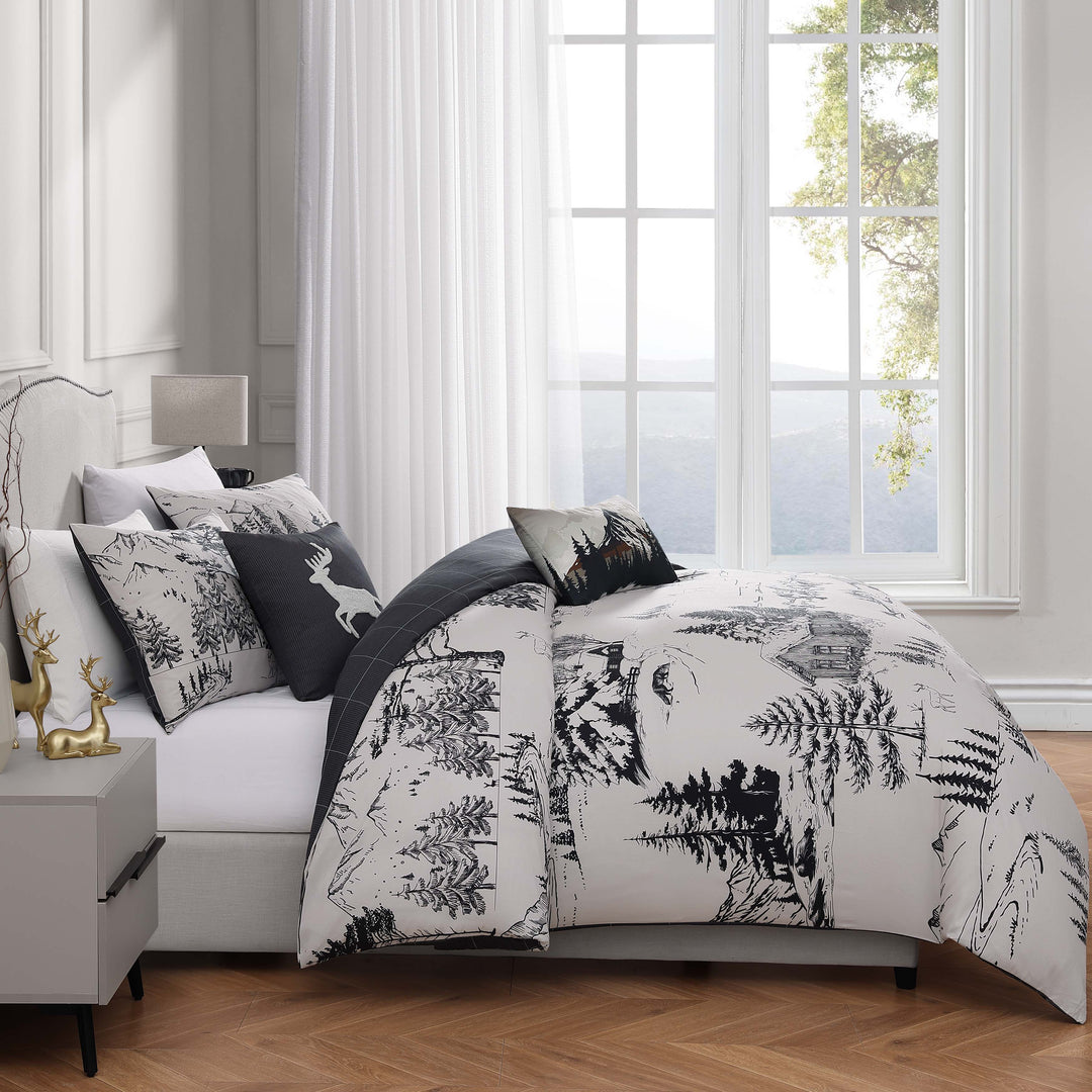 Bebejan Rocky Mountains 5 Piece Reversible Comforter Set Comforter Sets By Bebejan®