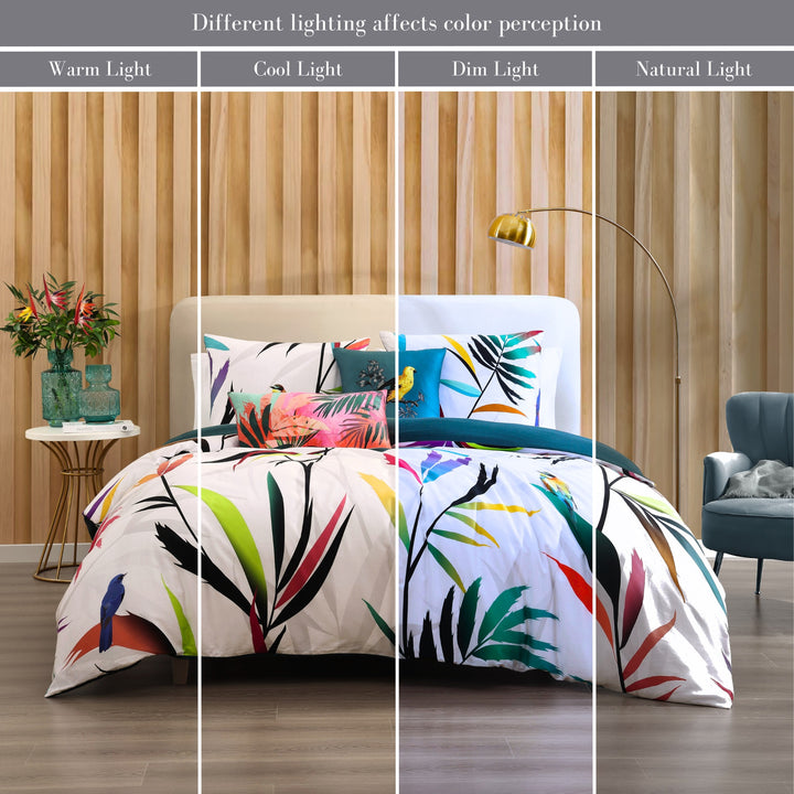 Bebejan Tropical Fusion 5 Piece Reversible Comforter Set Comforter Sets By Bebejan®