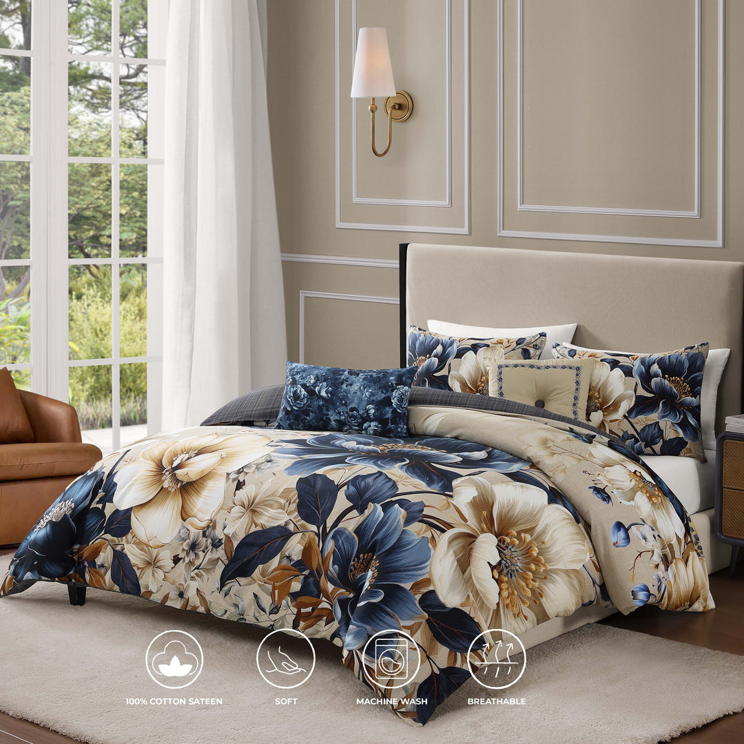 Bebejan English Manor 5 Piece Reversible Comforter Set Comforter Sets By Bebejan®