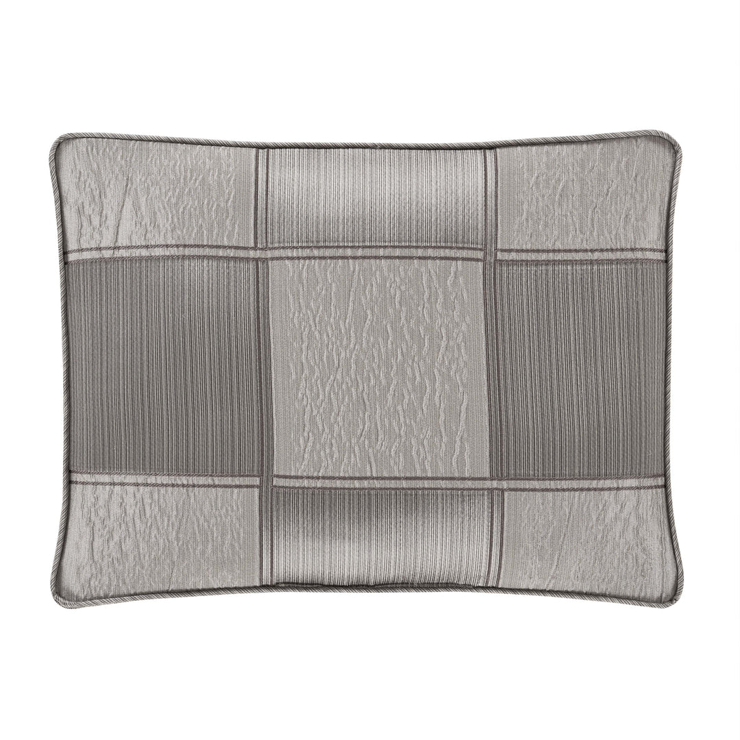 Brando Charcoal Boudoir Decorative Throw Pillow 20" x 15" Throw Pillows By J. Queen New York