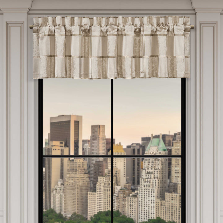Brando Flax Straight Window Valance Window Valances By J. Queen New York