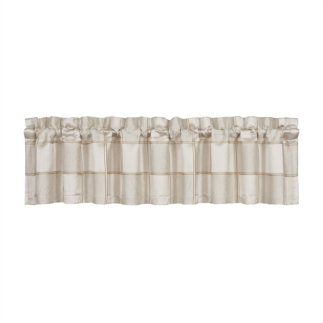Brando Ivory Straight Window Valance Window Valances By J. Queen New York