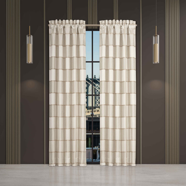 Brando Ivory Window Panel Pair Window Panels By J. Queen New York