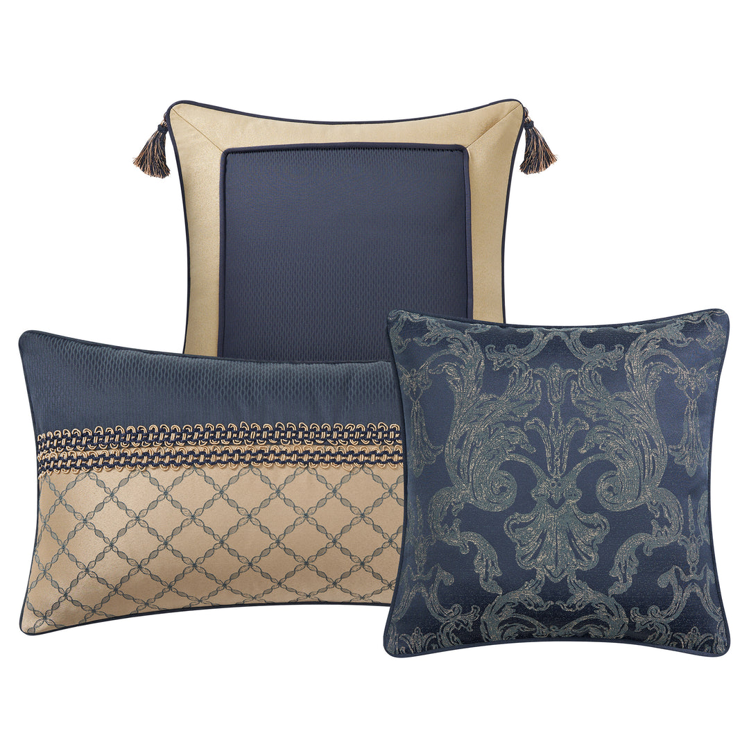 Brennigan Decorative Throw Pillow Set of 3 Throw Pillows By Waterford