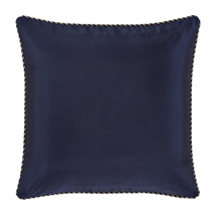 J Queen  Bristol Indigo Square Decorative Throw Pillow - Final Sale Throw Pillows By US Office - Latest Bedding