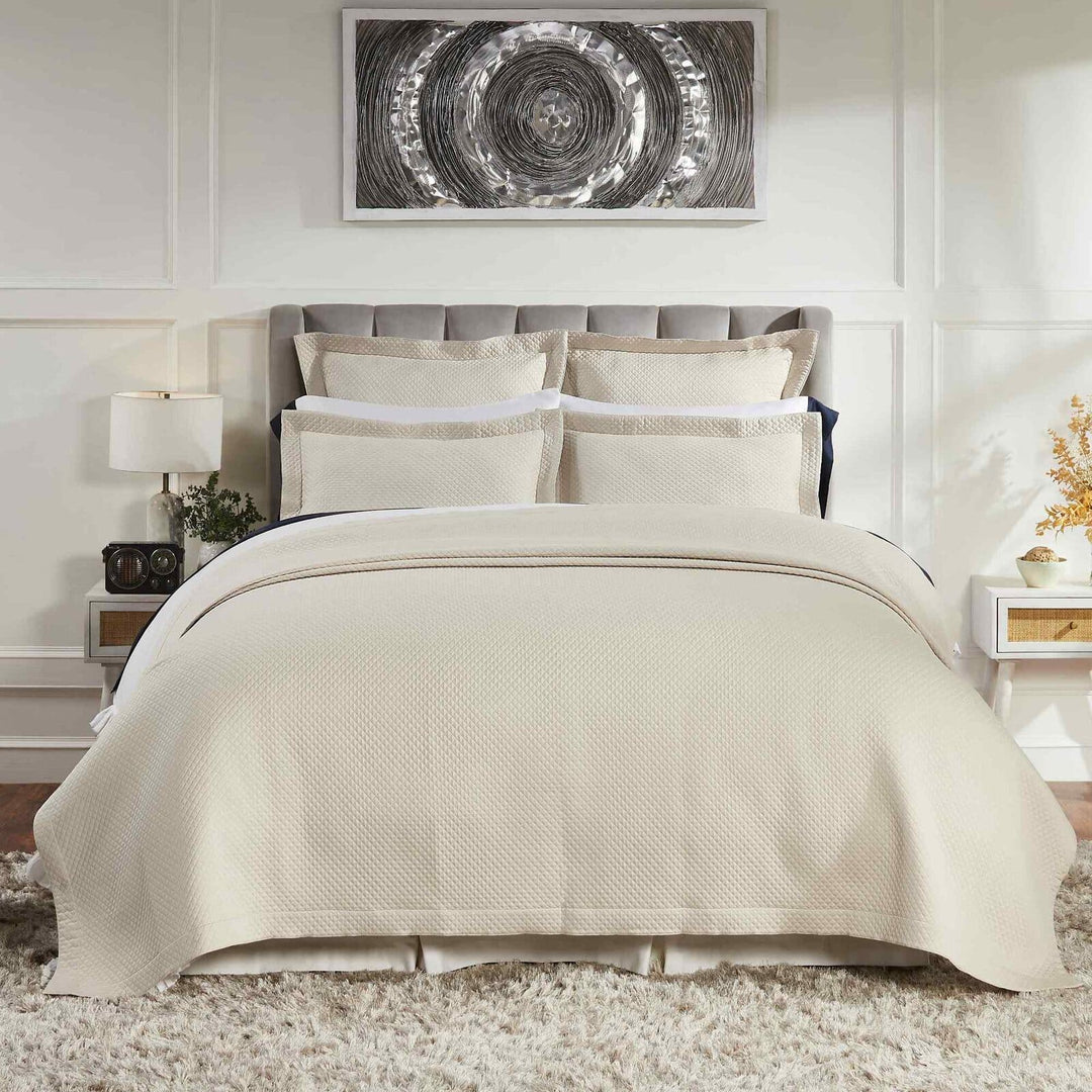 Hamilton Diamond Matelasse Coverlet Coverlet By Orchids Lux Home