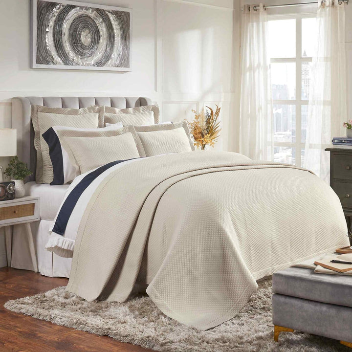 Hamilton Diamond Matelasse Coverlet Coverlet By Orchids Lux Home