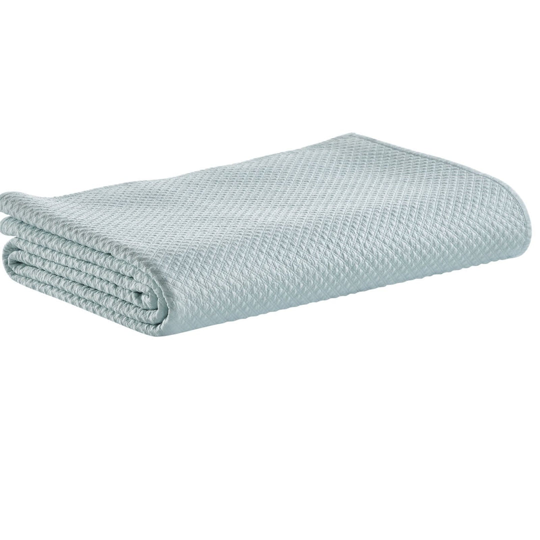 Valentina Diamond Quilted Sateen Coverlet Coverlet By Orchids Lux Home