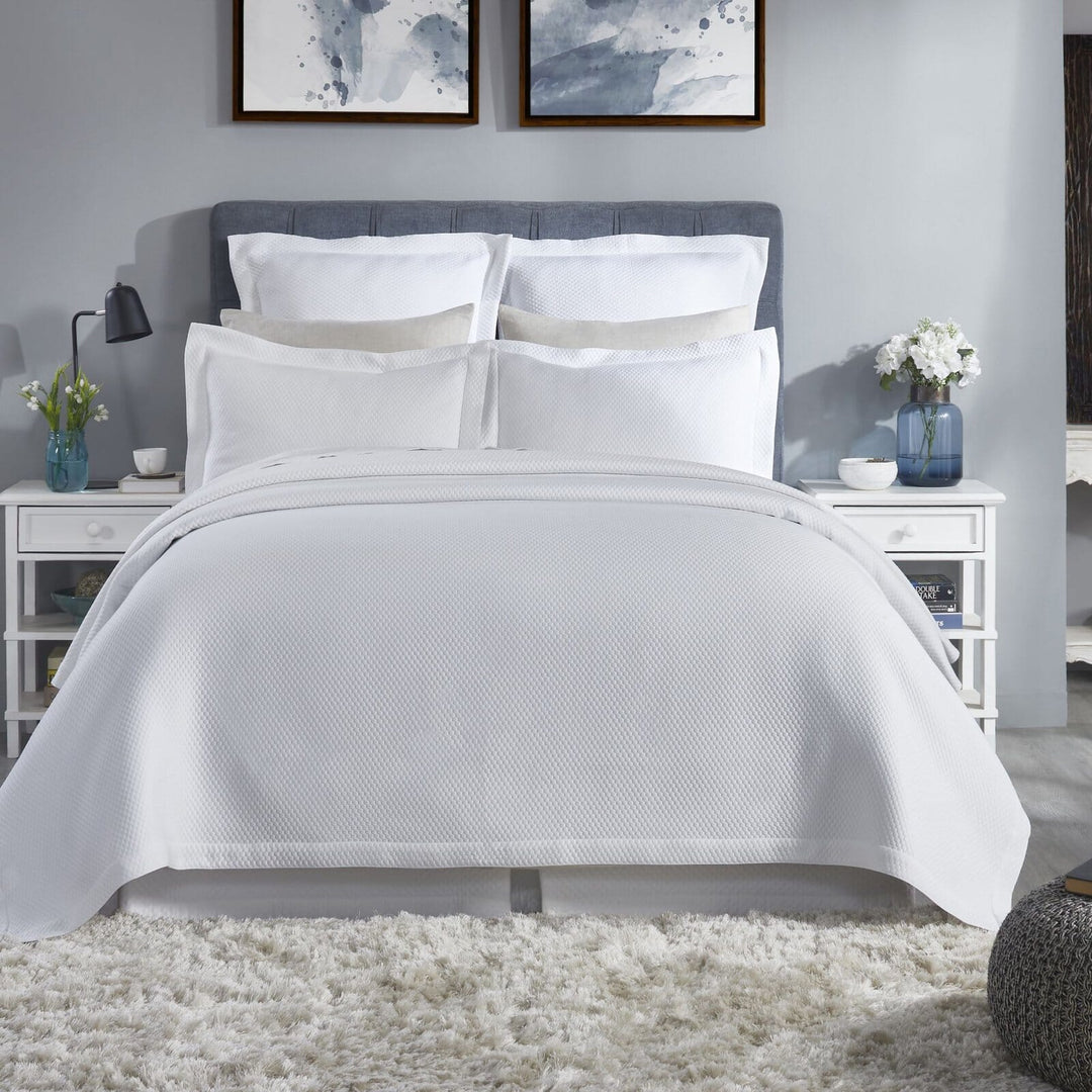 Retro Honeycomb Matelasse Coverlet Coverlet By Orchids Lux Home