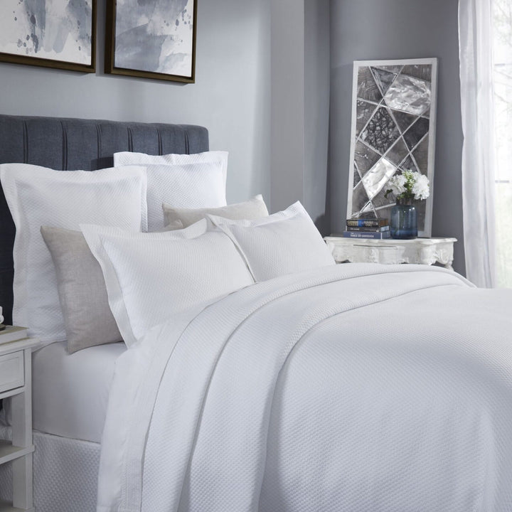 Retro Honeycomb Matelasse Coverlet Coverlet By Orchids Lux Home