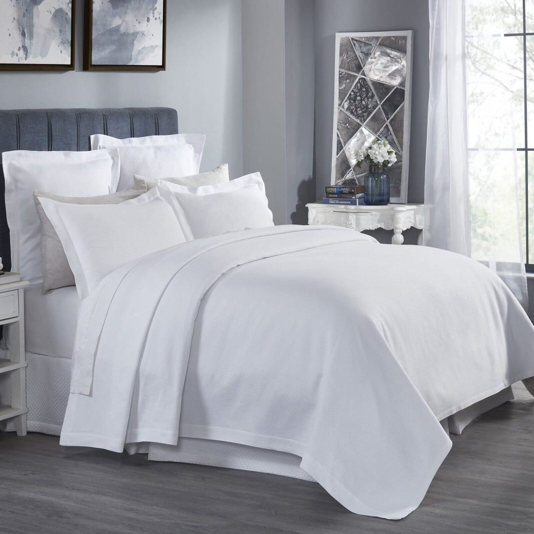 Olive Texture Matelasse Coverlet Coverlet By Orchids Lux Home