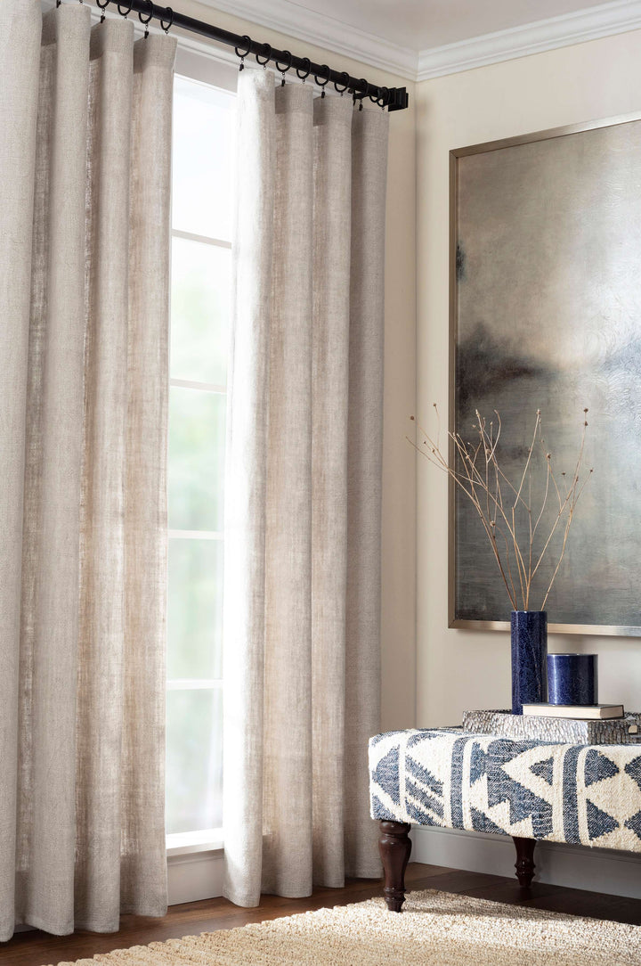 Stone Washed Linen Curtain Panel Window Panels By Annie Selke