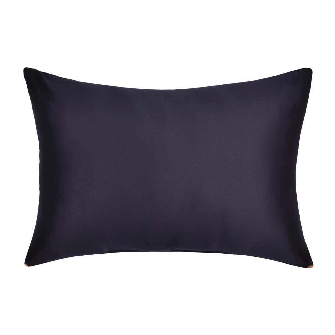 Carlisle Indigo Boudoir Decorative Throw Pillow 20" x 11" Throw Pillows By J. Queen New York