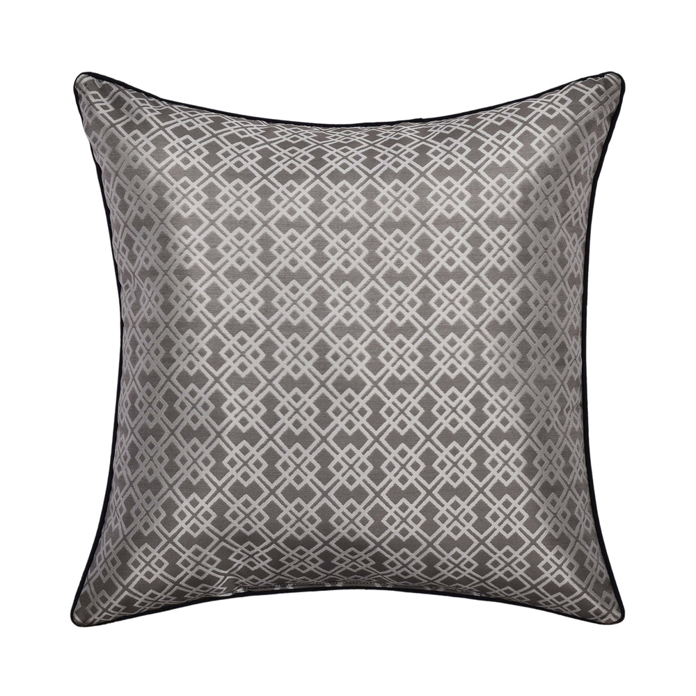 Carlisle Indigo Square Decorative Throw Pillow 18" x 18" Throw Pillows By J. Queen New York