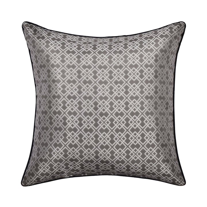 Carlisle Indigo Square Decorative Throw Pillow 18" x 18" Throw Pillows By J. Queen New York