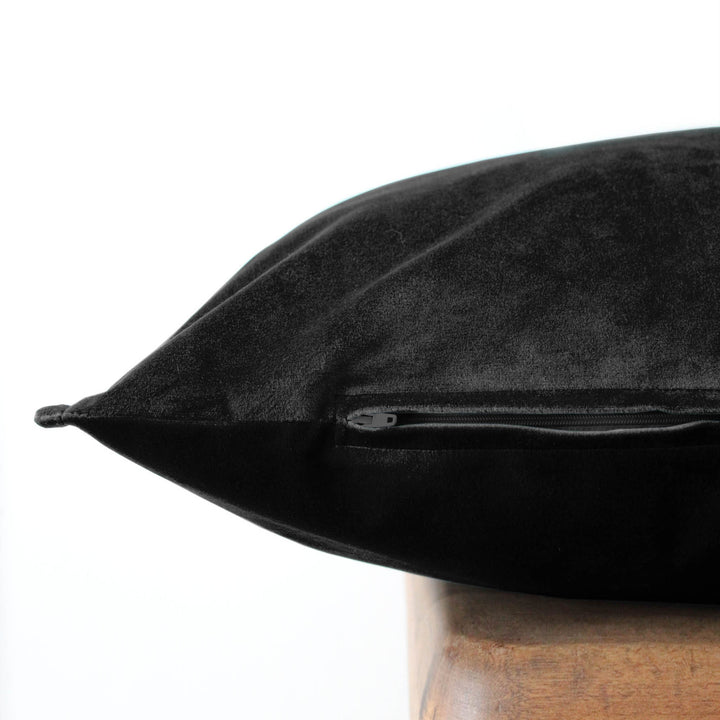 Cascade Velvet Ebony 8 Piece Comforter Set Comforter Sets By Colcha Linens