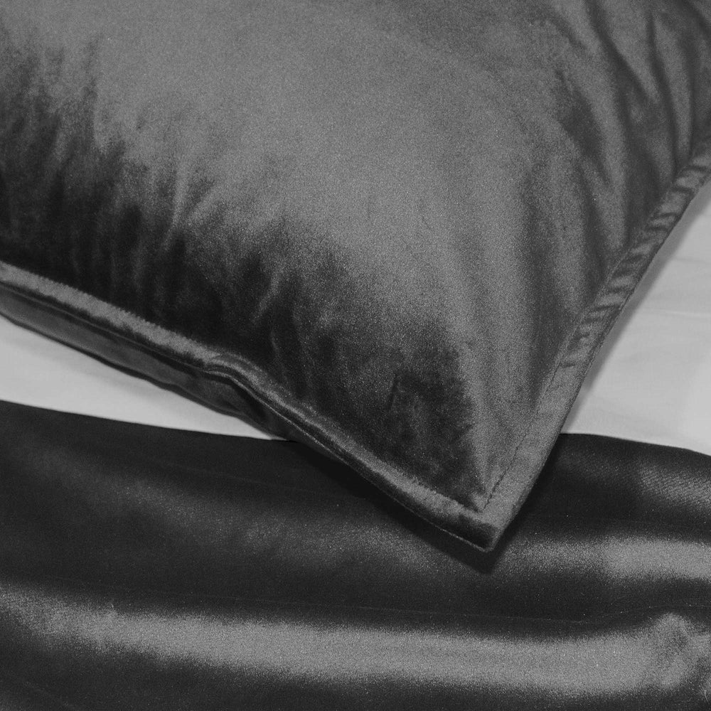 Cascade Velvet Iron 8 Piece Comforter Set Comforter Sets By Colcha Linens