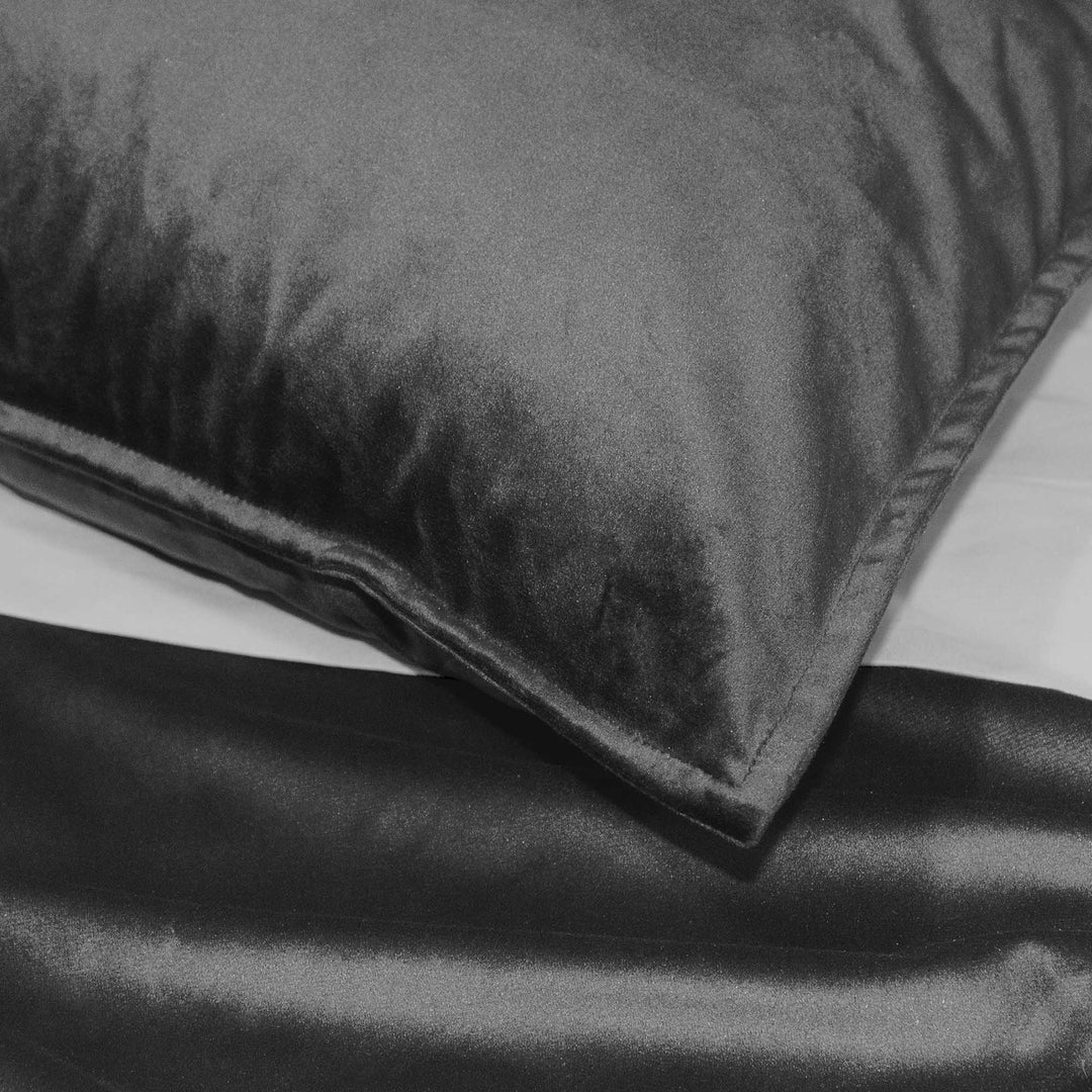 Cascade Velvet Iron 8 Piece Comforter Set Comforter Sets By Colcha Linens