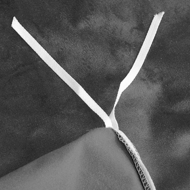 Cascade Velvet Iron 8 Piece Comforter Set Comforter Sets By Colcha Linens