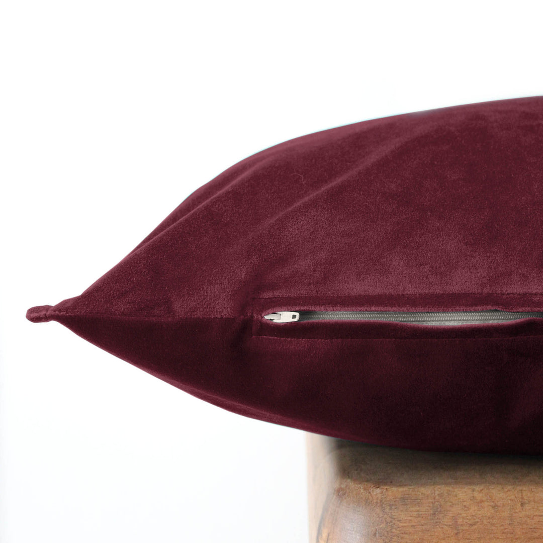 Cascade Velvet Merlot 8 Piece Coverlet Set Coverlet By Colcha Linens