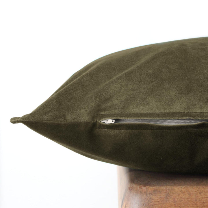 Cascade Velvet Olive 8 Piece Coverlet Set Coverlet By Colcha Linens