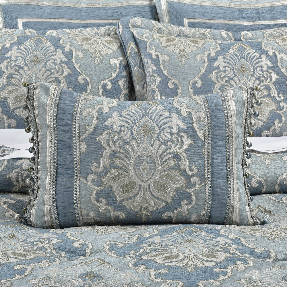 Celtic Spa Bloudoir Decorative Throw Pillow 21" x 15" Throw Pillows By J. Queen New York