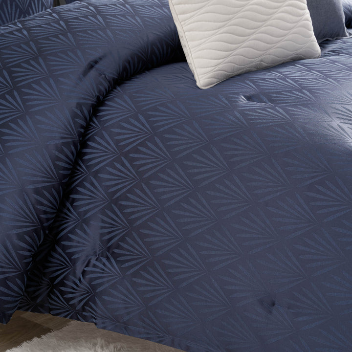 Chloe Navy 3 Piece Comforter Set