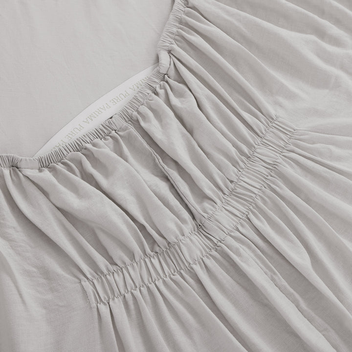 Egyptian Cotton-European Linen Fitted Sheet Fitted Sheet By Pure Parima