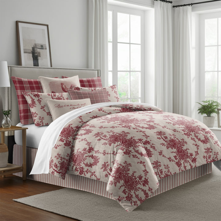 Country Lane Crimson 8 Piece Coverlet Set Coverlet By Colcha Linens