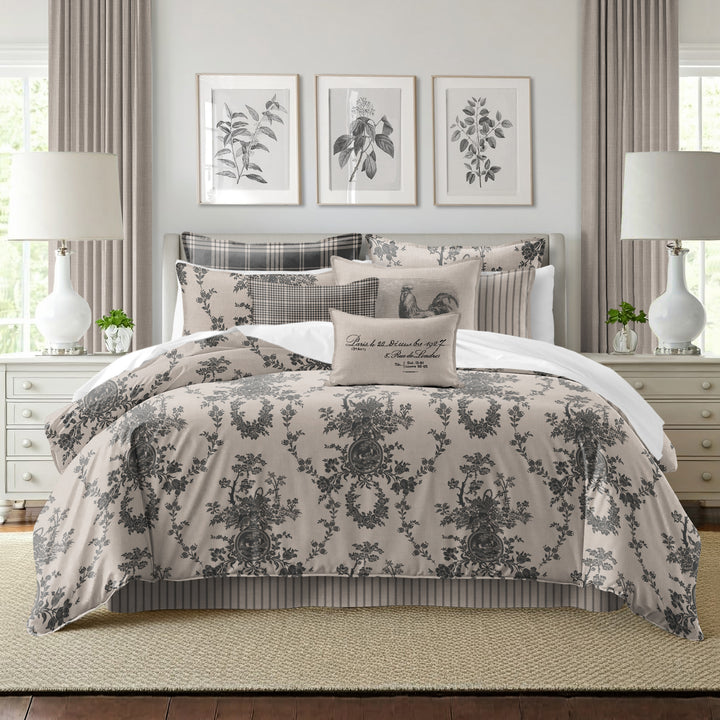 Country Lane Ebony 8 Piece Coverlet Set Coverlet By Colcha Linens