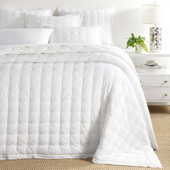Cozy Cotton Puff Comforter Comforter Sets By Annie Selke