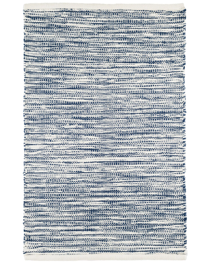 Tideline Navy Handwoven Indoor/Outdoor Rug Rug By Annie Selke