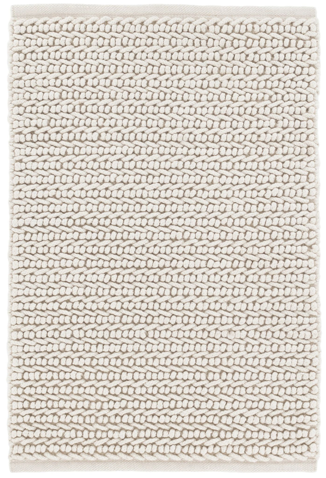 Veranda Ivory Handwoven Performance Rug Rug By Annie Selke