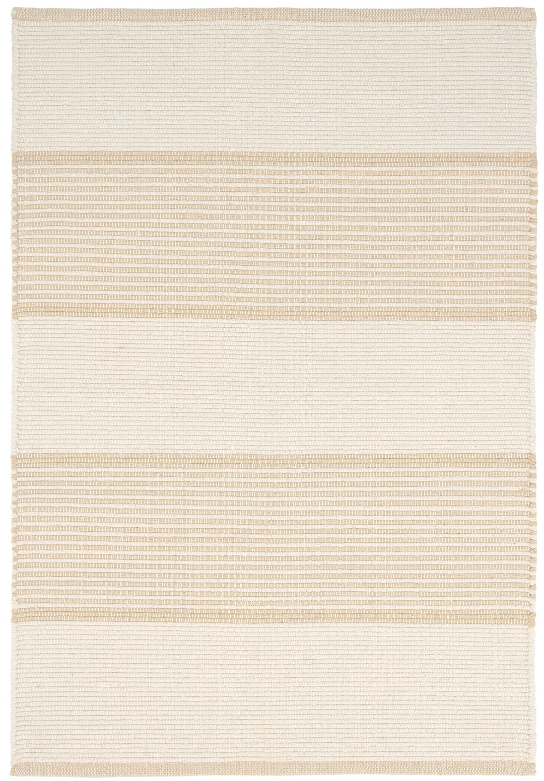 La Mirada Wheat Handwoven Cotton Rug Rug By Annie Selke