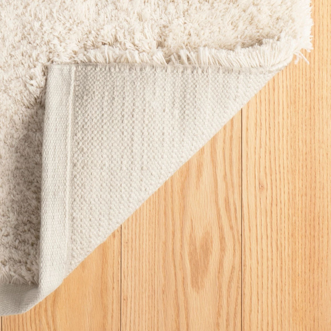 Kodiak Ivory Handwoven Microfiber Performance Rug Rug By Annie Selke