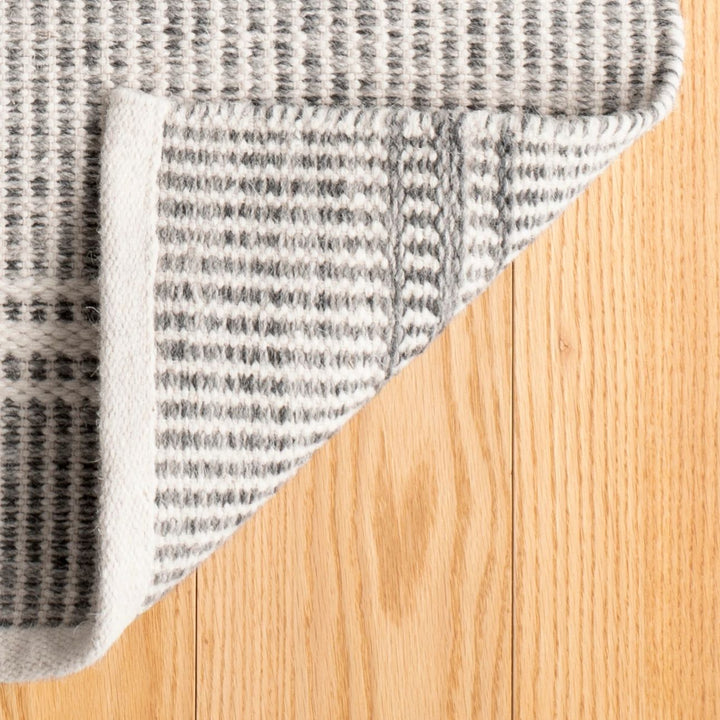 Malta Grey Handwoven Wool Rug Rug By Annie Selke