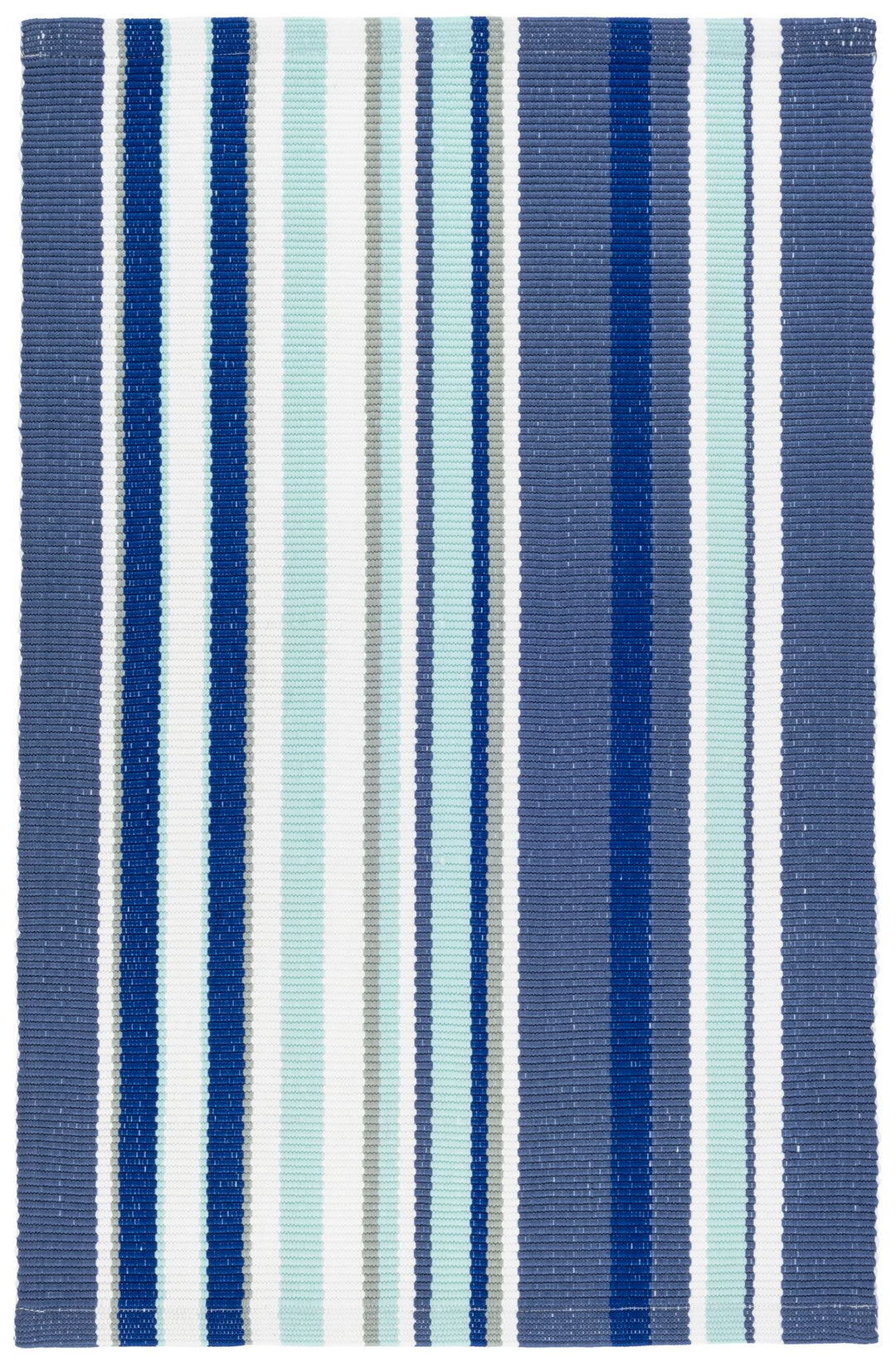 Skyler Stripe Handwoven Indoor/Outdoor Rug Rug By Annie Selke