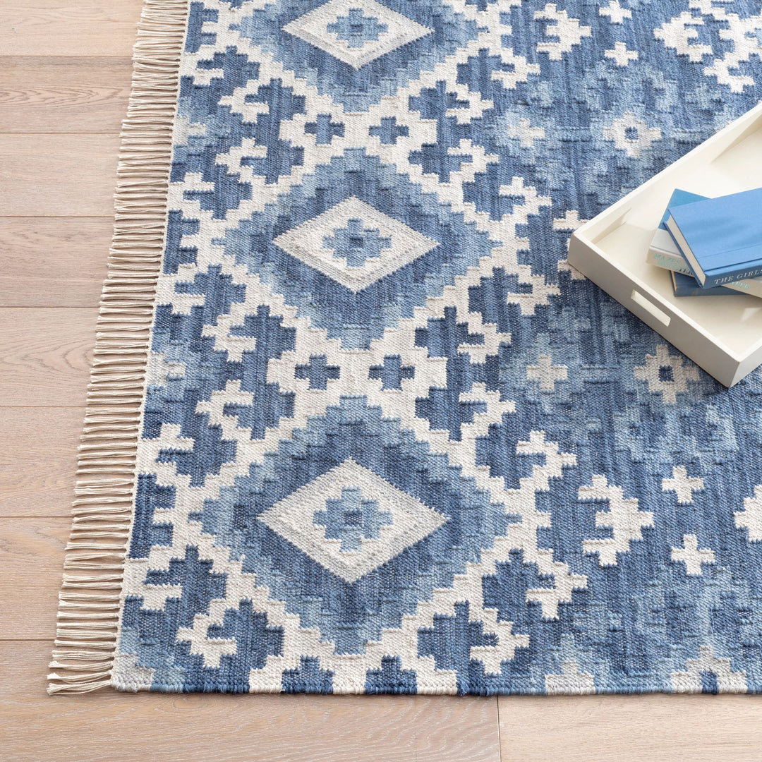 Marmara Kilim Handwoven Cotton Rug Rug By Annie Selke