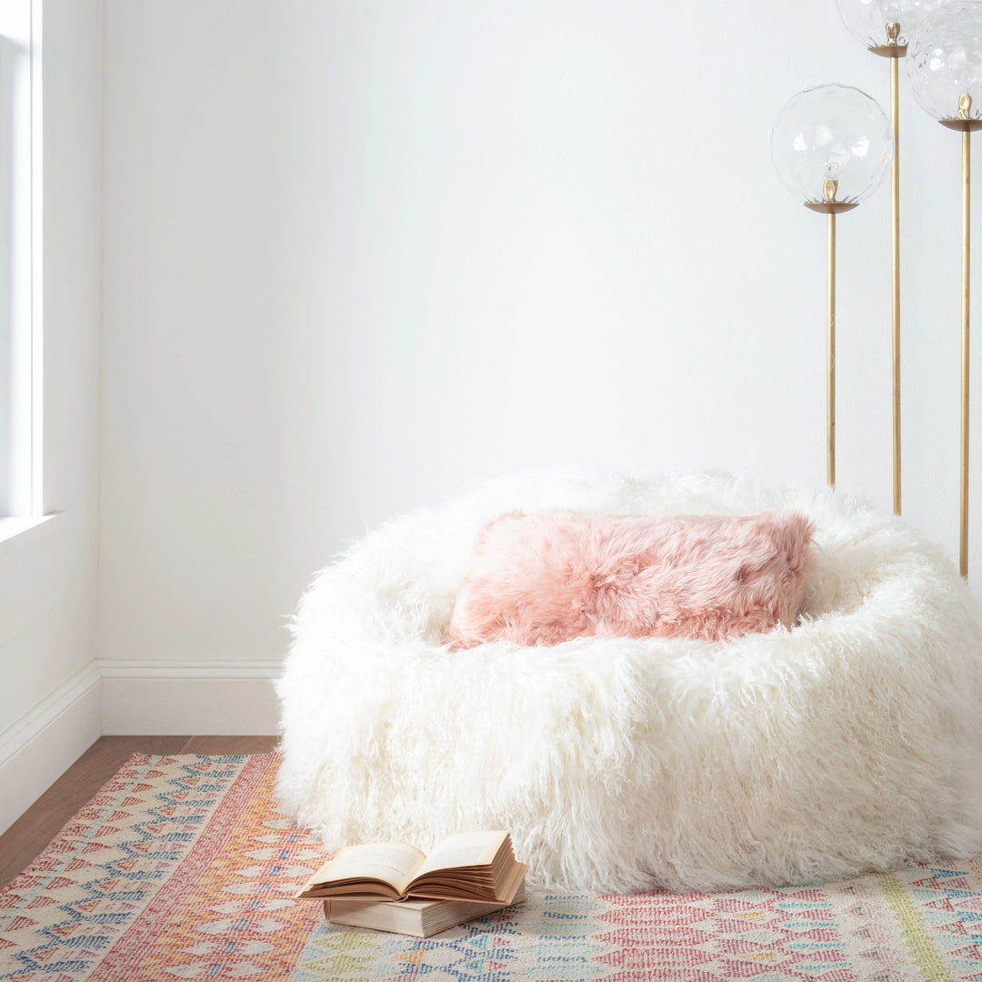 Stony Brook Multi Hand Loom Knotted Cotton Rug Rug By Annie Selke