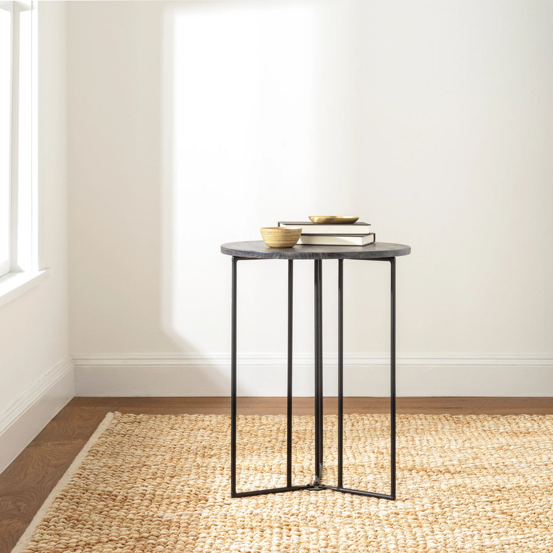 Meghan Ivory/Natural Handwoven Jute Rug Rug By Annie Selke