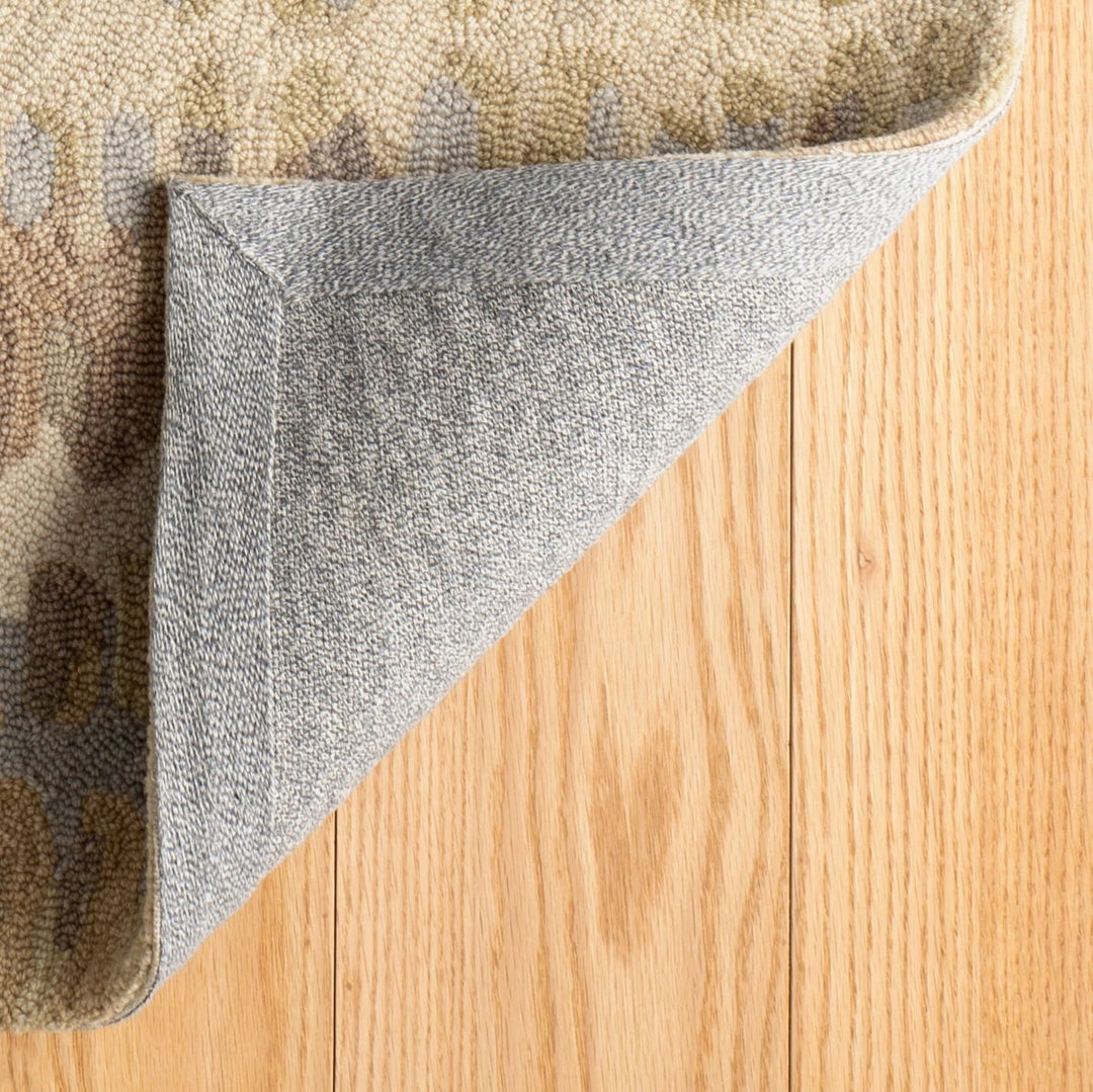 Paint Chip Natural Hand Micro Hooked Wool Rug Rug By Annie Selke