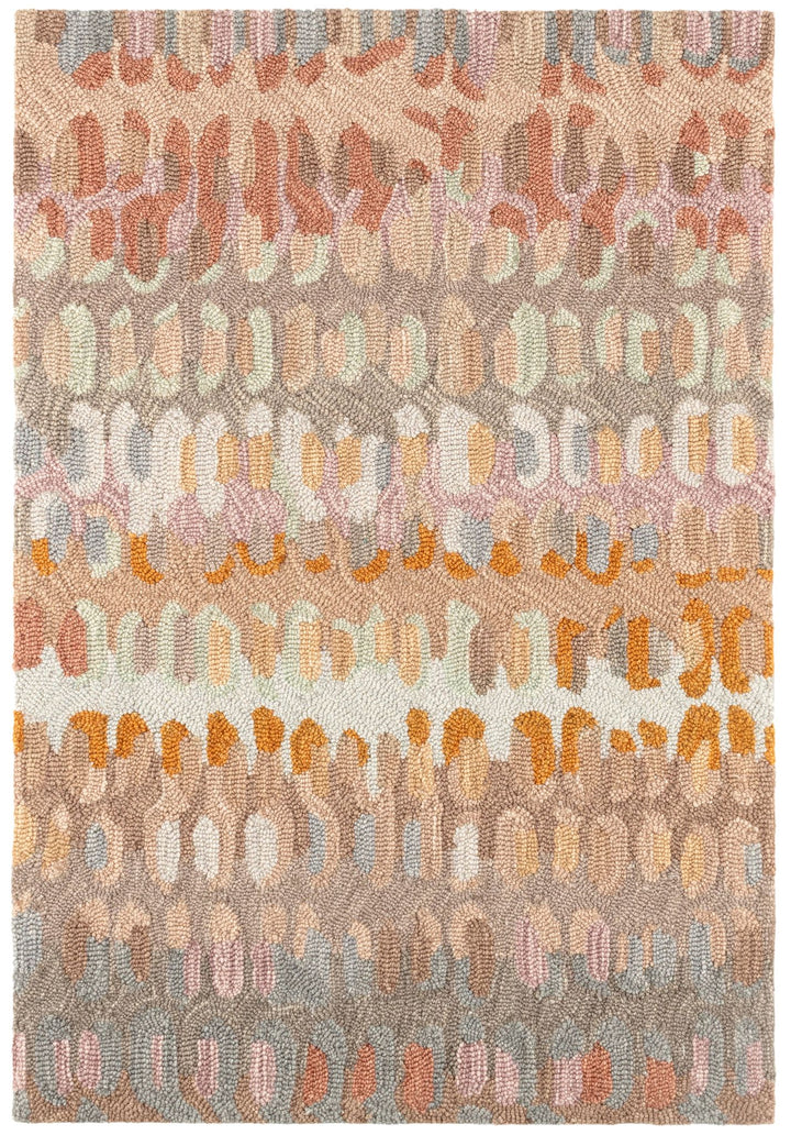Paint Chip Stone Hand Micro Hooked Wool Rug Rug By Annie Selke