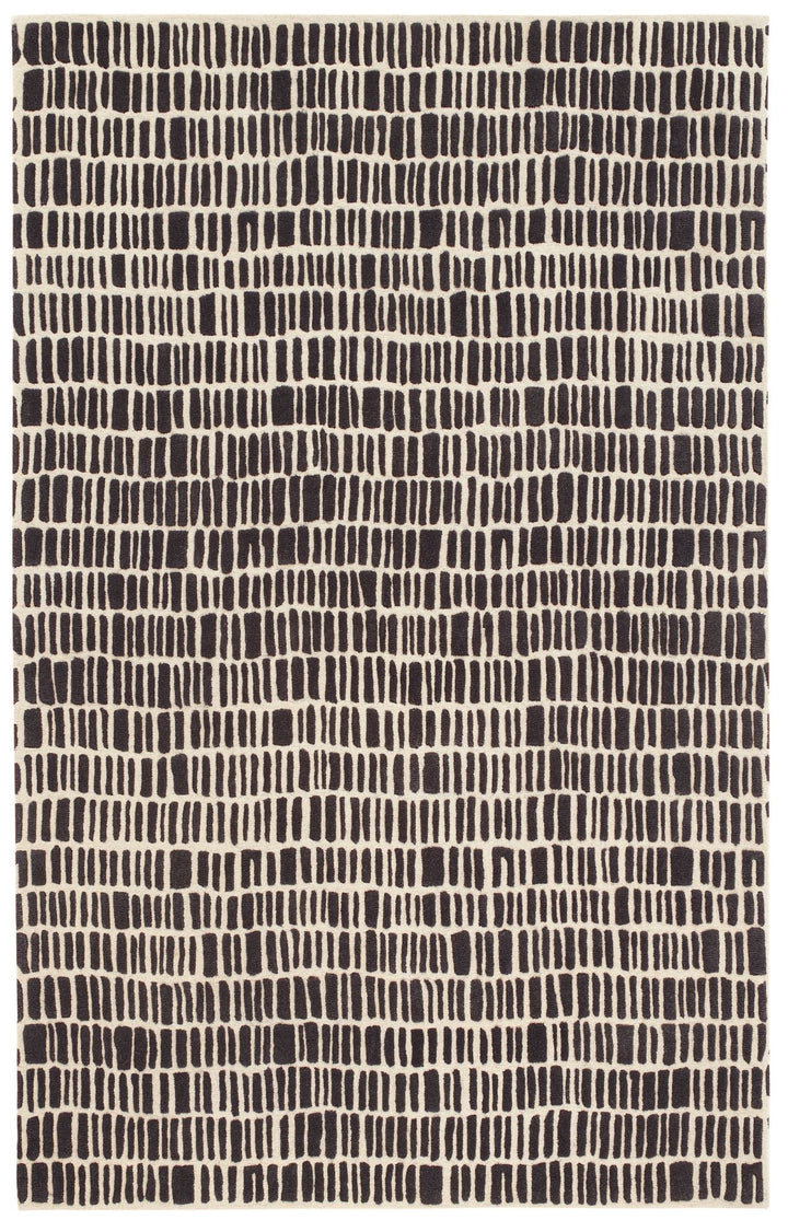 Roark Charcoal Hand Tufted Wool Rug Rug By Annie Selke