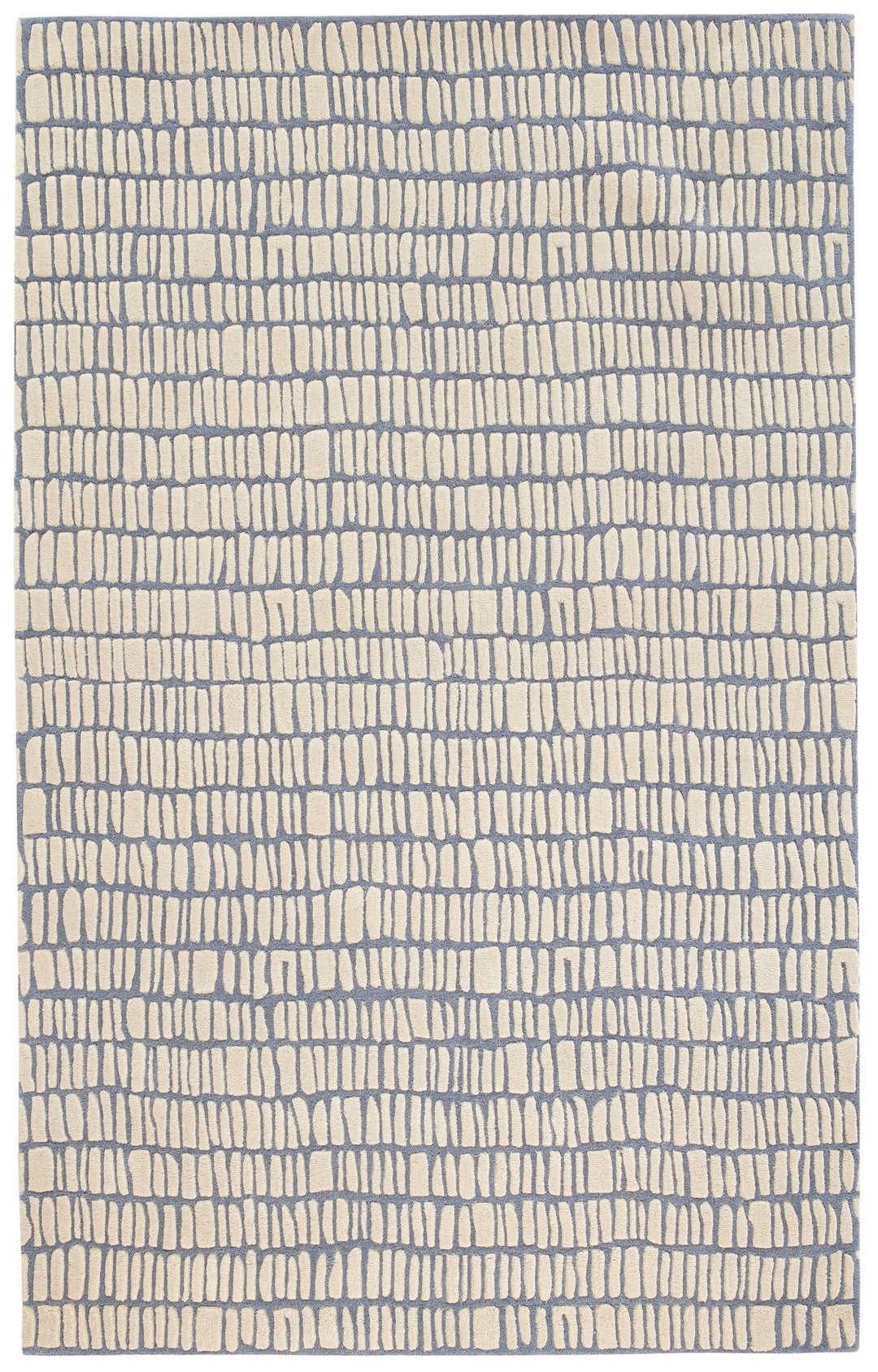 Roark Pewter Blue Hand Tufted Wool Rug Rug By Annie Selke