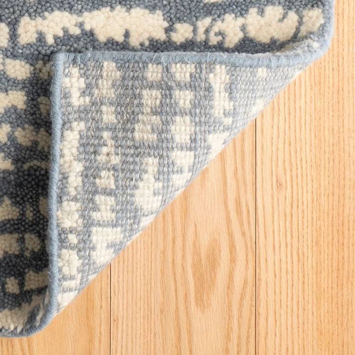 Shepherd Pewter Blue Hand Knotted Wool Rug Rug By Annie Selke