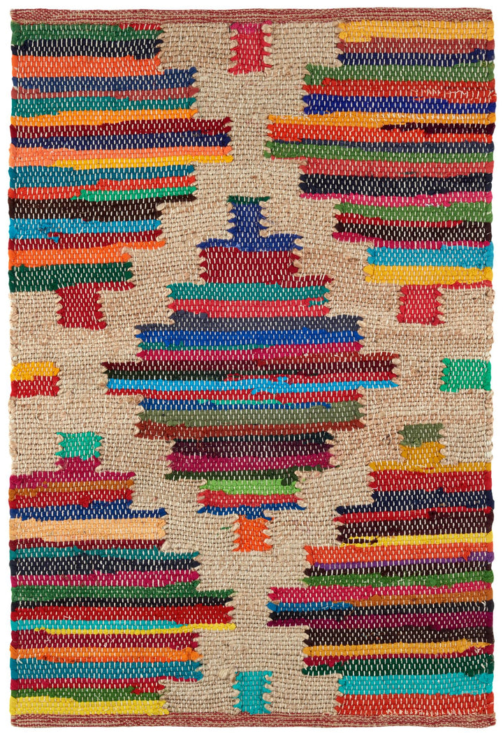 Mod Chindi Multi Handwoven Jute Rug Rug By Annie Selke