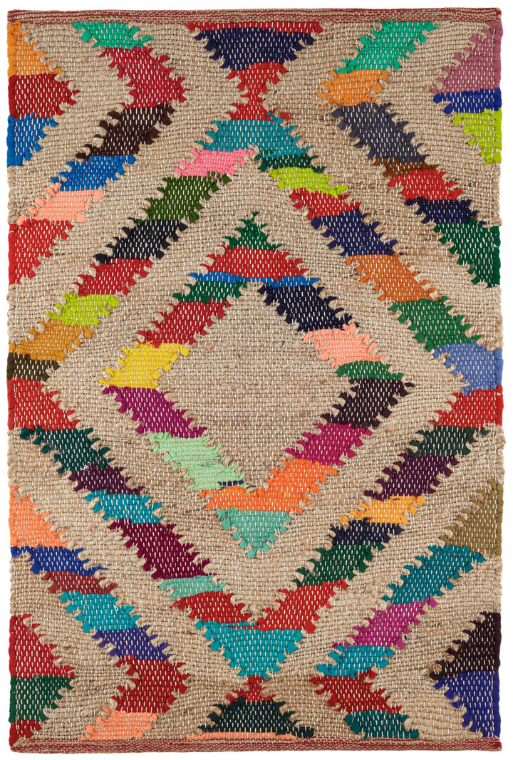 Tetra Chindi Multi Handwoven Jute Rug Rug By Annie Selke