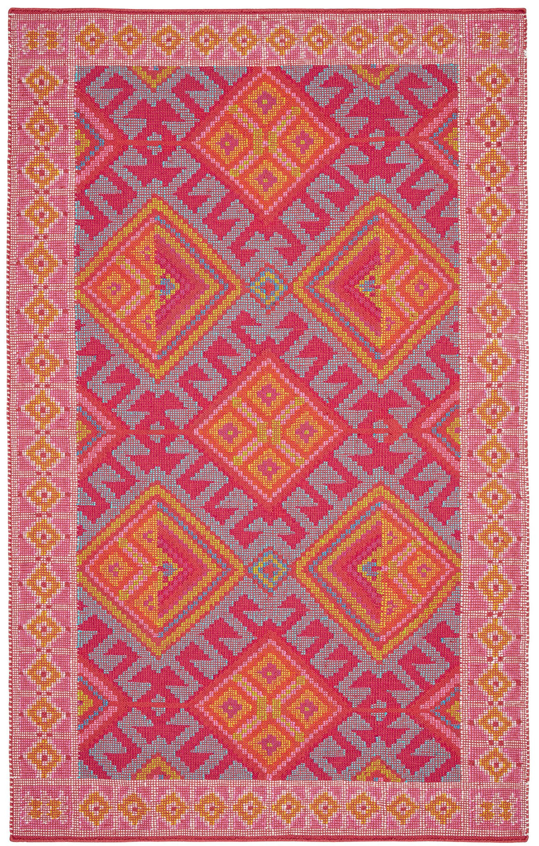 Valencia Kilim Spice Handwoven Indoor/Outdoor Rug Rug By Annie Selke