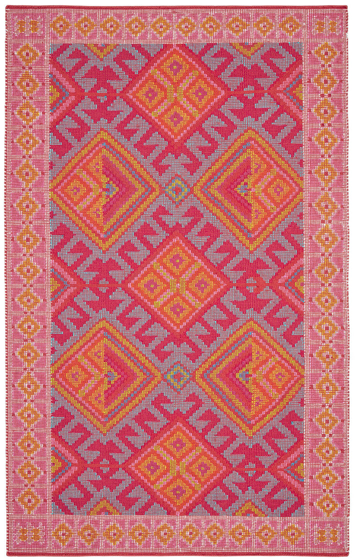 Valencia Kilim Spice Handwoven Indoor/Outdoor Rug Rug By Annie Selke