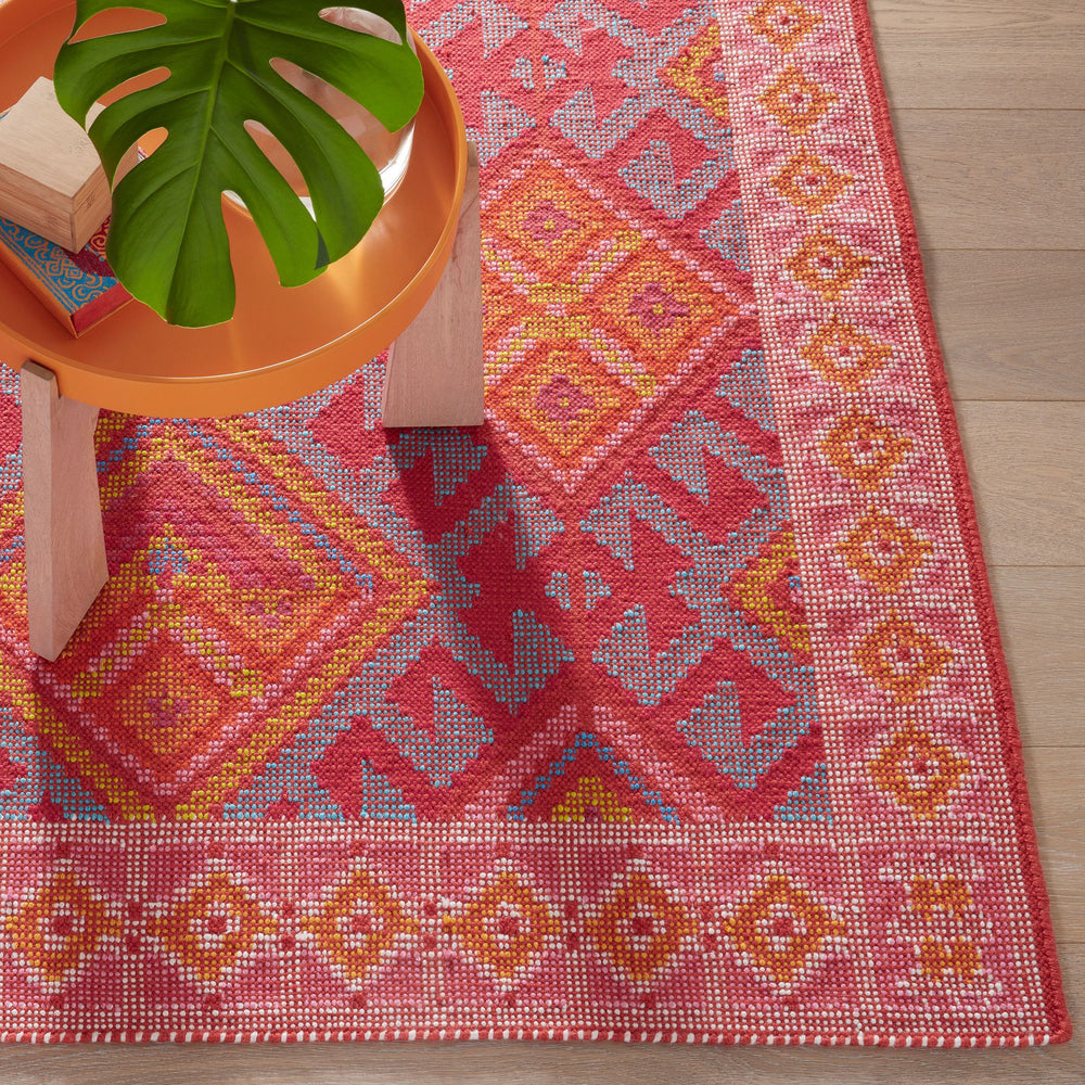 Valencia Kilim Spice Handwoven Indoor/Outdoor Rug Rug By Annie Selke